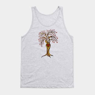 Love Hearts Tree Tank Top